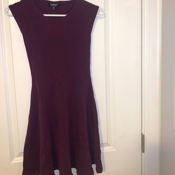 Top shop Maroon Dress - Picture 1 of 2